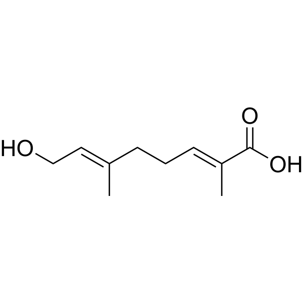 Foliamenthic acid (8-Carboxygeraniol) 26187-80-4